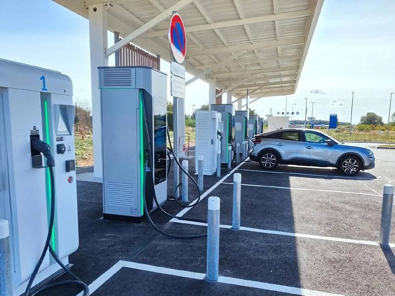 Charging station: lighting up the green travel path